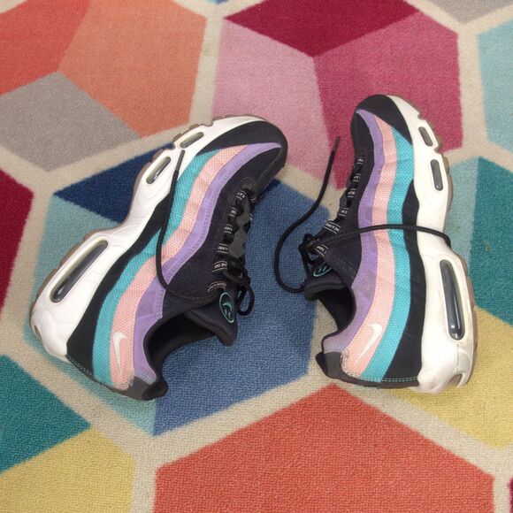 Nike Air Max 95 ND 'Nike Day' Multi-Color Mens Running Shoes Size 9.5 BQ9131 001 - Picture 5 of 7